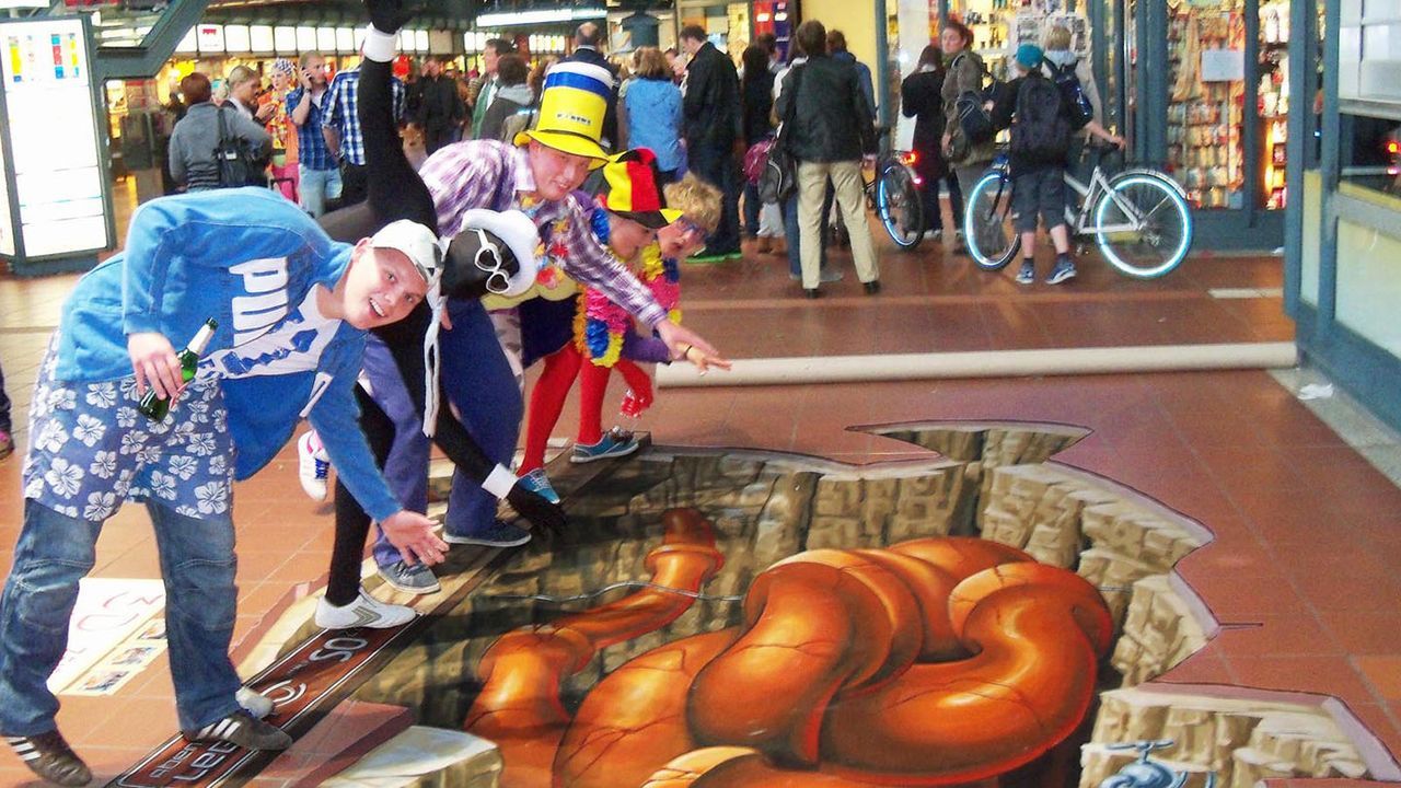 Bilder: Straßenkunst - Abenteuer Leben - Bildquelle: kabeleins