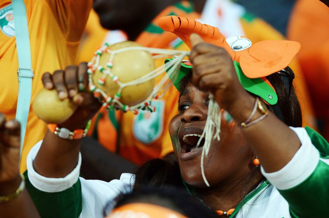 Die ivorischen Fans -4 - Bildquelle: AFP