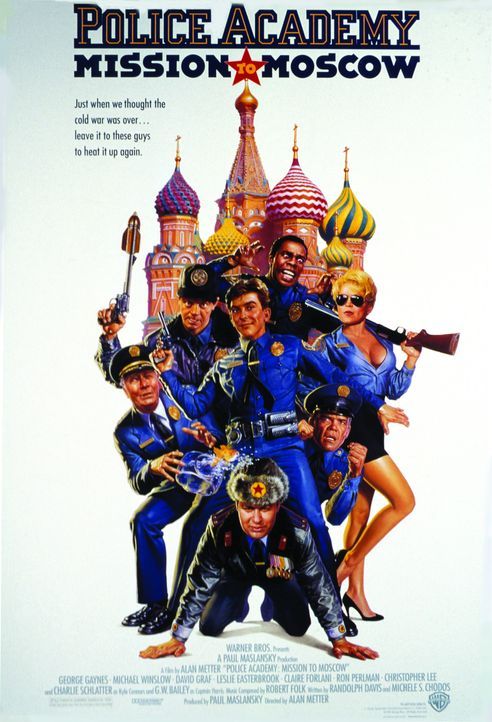 POLICE ACADEMY 7 - MISSION IN MOSKAU - Plakatmotiv - Bildquelle: Warner Bros.