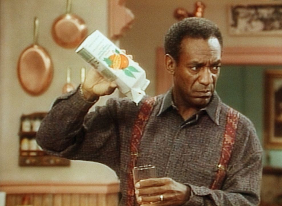 Der Tag fängt für Cliff (Bill Cosby) schlecht an - ohne Orangensaft. - Bildquelle: Viacom